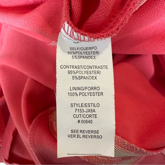 Jodi Kristopher Pink Fitted Pattern Mini Dress - Picture 3 of 7